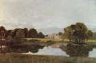 Malvern Hall, Warwickshire 1809 Art Print