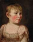 Portrait of Eliza Lewis Art Print