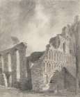 Ruin of St. Botolphs Priory, Colchester ca 1809 Art Print