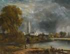 Salisbury Cathedral From The Meadows II Art Print