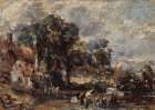 Sketch for The Haywain ca 1820 Art Print