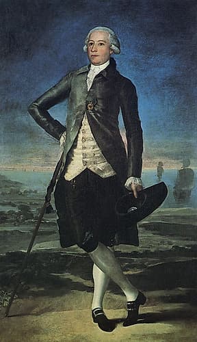 Caspar Melchor de Jovellanos ca 1784 Art Print by Francisco Goya