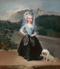 Maria Teresa de Borbon y Vallabriga 1783 Art Print