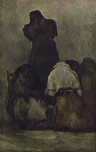 Preaching monk ca 1814 European Print