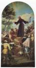 Preaching of San Bernardino of Siena 1782 Art Print