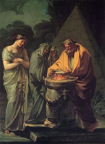 Sacrifice to Vesta 1771 Classical Print