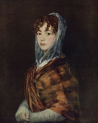 Senora Sabasa Garcia ca 1808 Art Print
