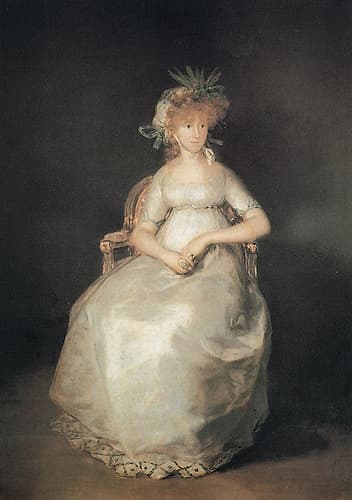 The Countess of Chinchon 1800 Art Print