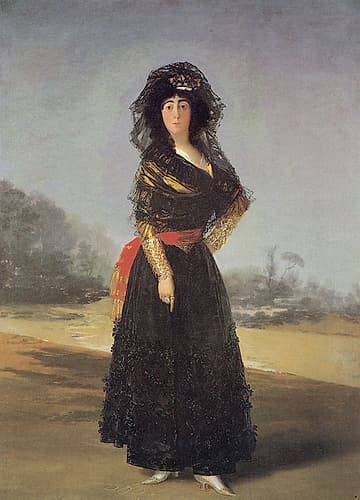 The Duchess of Alba 1797 Art Print