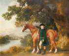 Portrait of a Huntsman 1768 Art Print