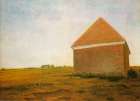 Rubbing-down House, Newmarket 1764 Art Print