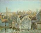 A Corner of Moret-sur-Loing (1895) Art Print