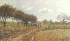 A Country Path 1876 Art Print