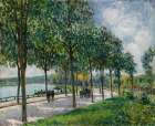 Avenue of Chestnut Trees (1878) Art Print