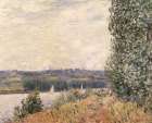 Banks of the Seine at La Bouille 1894 Art Print