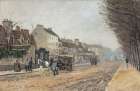 Boulevard Heloise Argenteuil 1872 Art Print