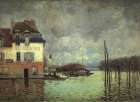 Floods at Port-Marly 1876 Art Print