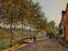 June Morning in Saint-Mammes (1884) Art Print