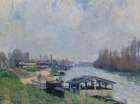 The Billancourt Washhouse Art Print