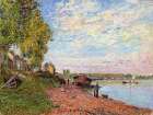 The Loing at Saint-Mammes (1883) Art Print