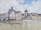 The Moret Bridge (1888) Art Print