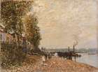 The Tugboat, the Loing at Saint-Mammes (1883) Art Print