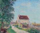 The Village of Sablons, near Veneux-Nadon (1885) Art Print