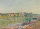 The Hillsides of Celle-Sous-Moret, Seen from Saint-Mammes (1884) Art Print