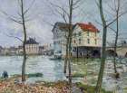 The Mills of Moret├óΓé¼ΓÇ£Winter (1890) Art Print