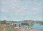 The Geese at Saint-Mammes ca 1886 Art Print