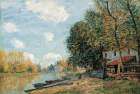 Moret- The Banks of the River Loing (1877) Art Print