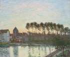 Moret-sur-Loing at Sunset (1892) Art Print