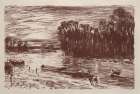 On the Banks of the Loing (1896) Art Print