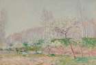 Apple Trees in Blossom (1890) Art Print