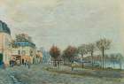 Port-Marly before the Flood 1876 Art Print
