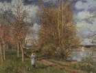 Small Meadows in Spring 1880 Art Print
