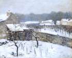Snow Effect at Marly 1876 Art Print