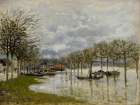 The Flood on the Road to Saint-Germain (1876) Art Print