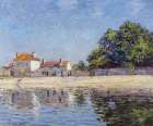 The River Loing at Saint-Mammes (1885) Art Print