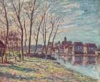 View of Moret (1889) Art Print