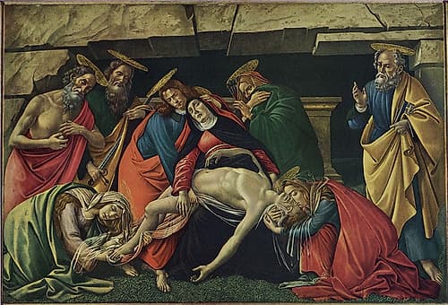 Lamentation over the Dead Christ Renaissance Print