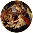 Madonna of the Magnificat ca 1483 Art Print