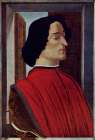 Portrait of Giulliano de Medici 1478 Art Print