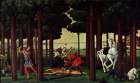 Scene from Boccaccio detail 1483 Art Print