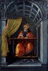 St Augustine in his Cell 1490 Art Print