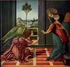 The Annunciation 1490 Art Print