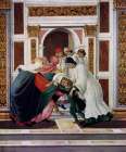 The Miracle of St. Zenobius detail 1 ca 1500 Art Print