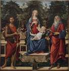 Virgin and Child 1485 Art Print