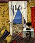 Interior with a Violin Case 1918 Art Print