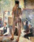 Male Nude in the Studio 1899 Art Print